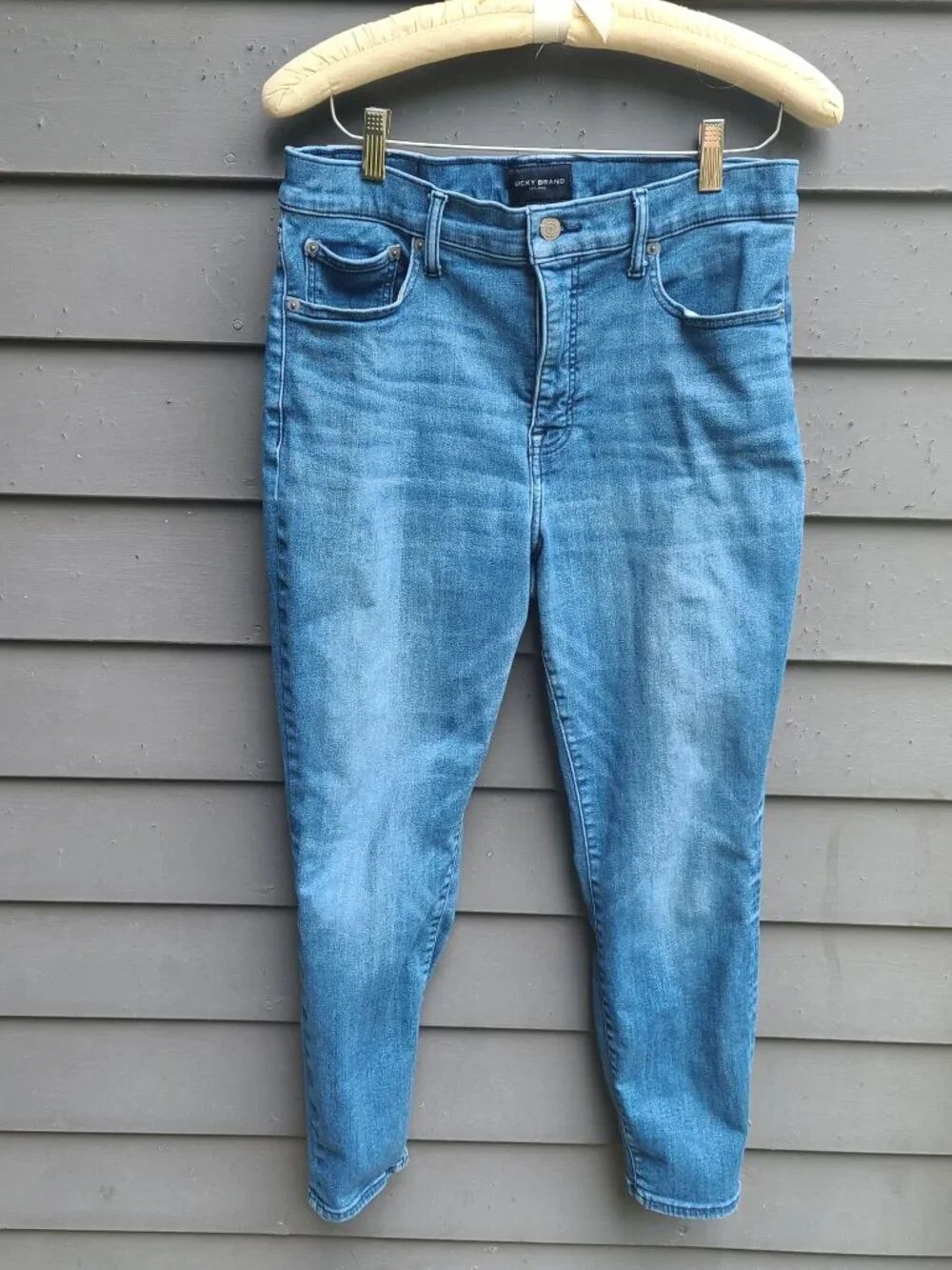 Lucky Brand Bridgette High Rise Skinny Jeans size 14/32